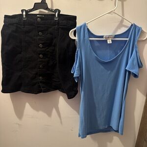 STYLE BUNDLE ✨ Mossimo Supply Co. Black Mini Skirt-